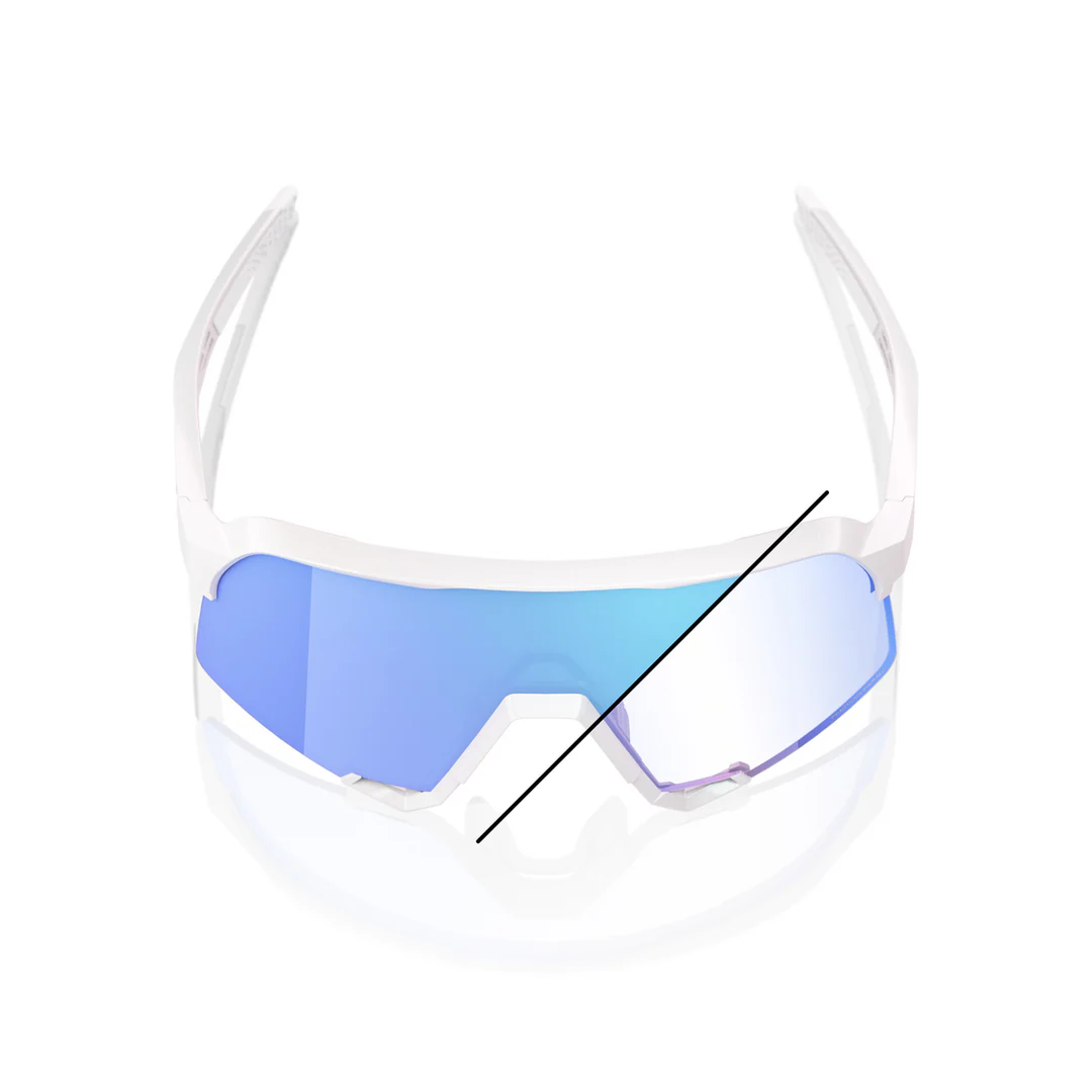 100% S3 Cycling Sunglasses - Bastille LE - Blue Mirror Photochromic - Image 4