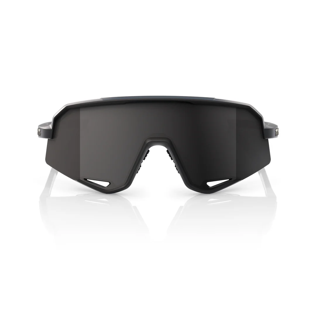 100% SLENDALE Cycling Sunglasses - Matte Black - Smoke - Image 3