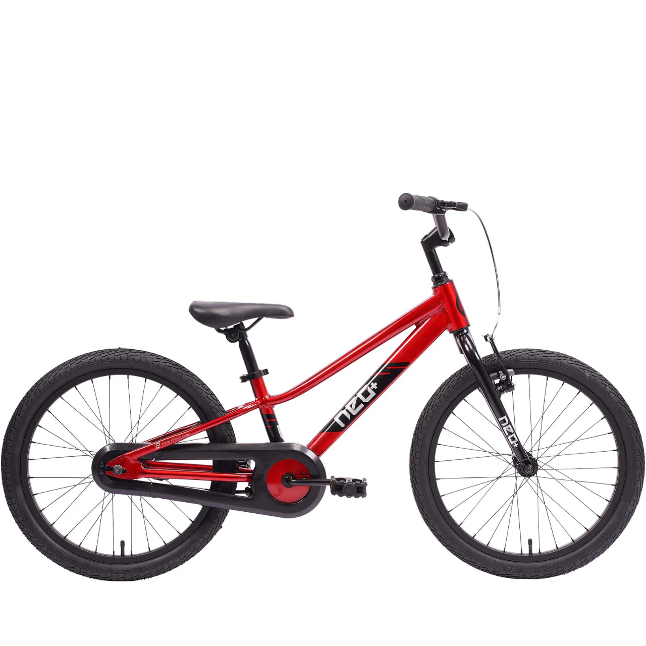 Apollo Neo+ 20" Kids Bikes - Chrome Red
