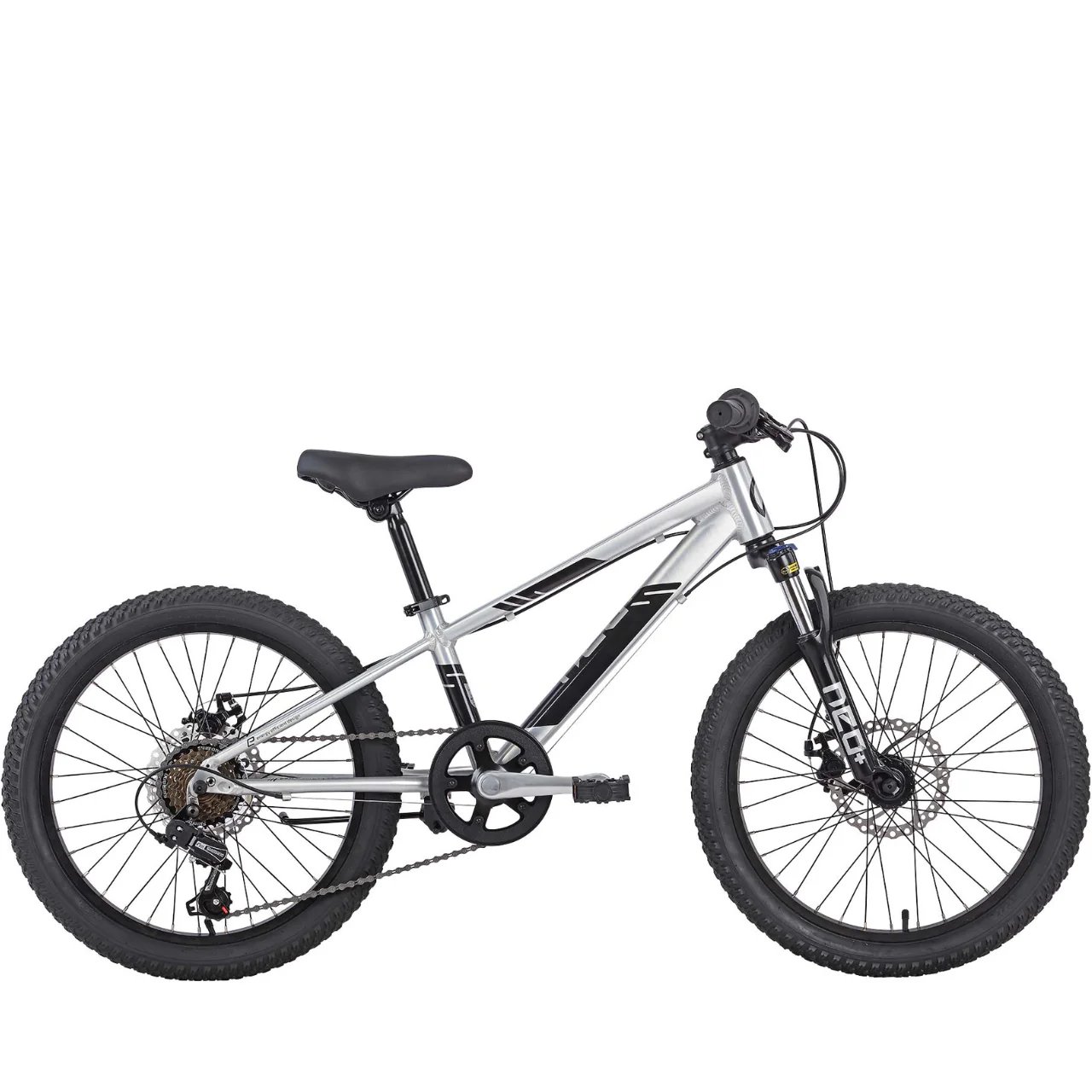 Apollo Neo Disc+ 20" Kids Bike - Brushed Alloy