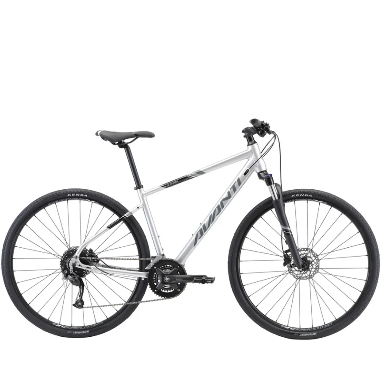 Avanti X-Plorer 2 Hybrid Bike - Silver