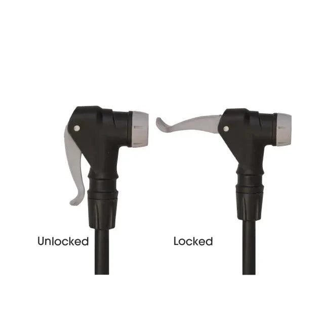 Azur Performance Jumbo Gauge Floor Bike Pump - Image 3