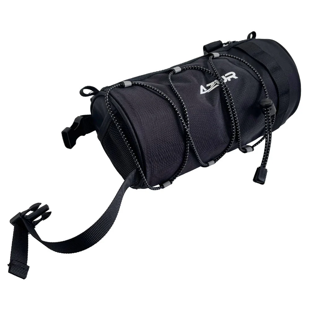 Azur Roll Handlebar Bag - Black - Image 2