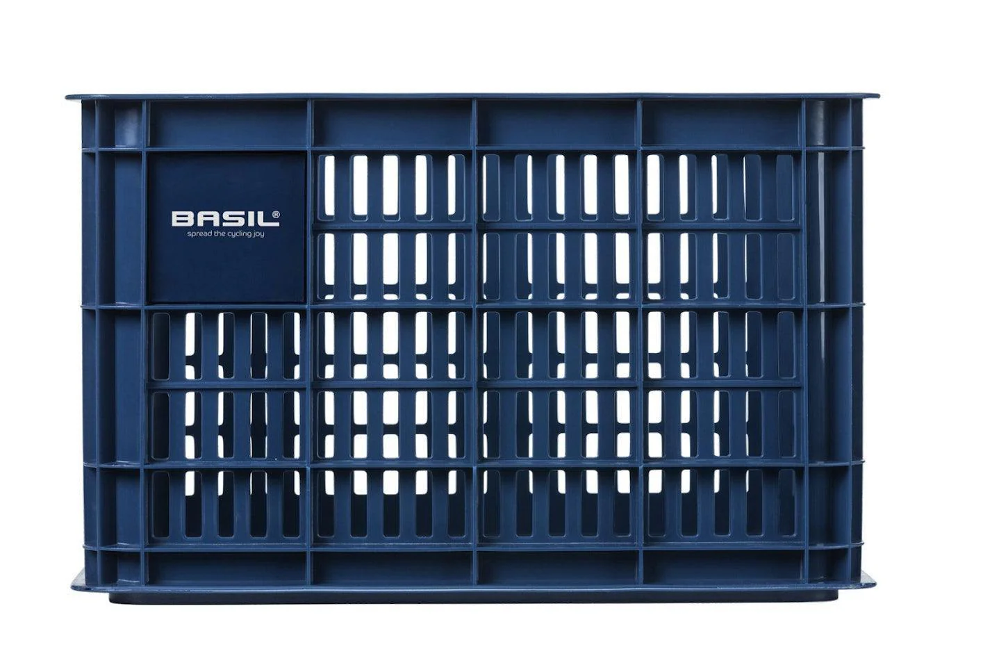 Basil Bicycle Crate Medium 33L - Blue Stone - Image 5