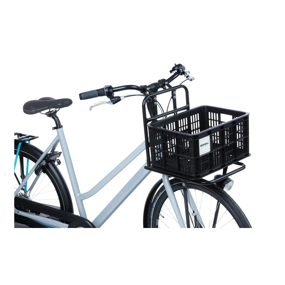 Basil Bicycle Crate MIK Small (17.5L) Black - Image 5