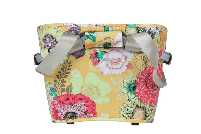 Basil Bloom Field 15L Carry All KF Front Basket - Yellow - Image 3