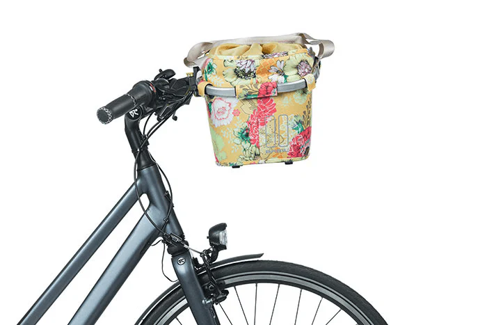 Basil Bloom Field 15L Carry All KF Front Basket - Yellow - Image 4