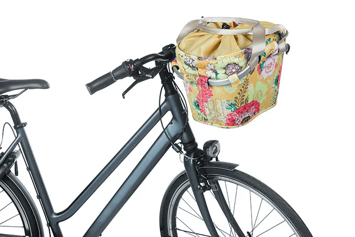 Basil Bloom Field 15L Carry All KF Front Basket - Yellow - Image 5