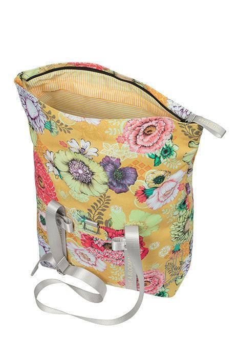 Basil Bloom Field 15-20L Bicycle Shopper Bag - Yellow - Image 4
