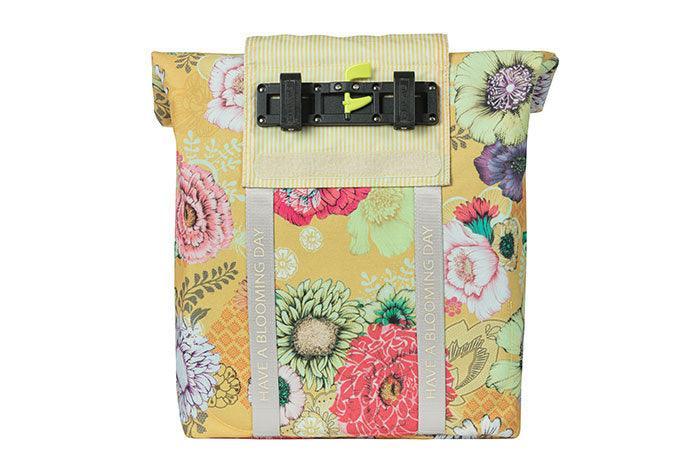 Basil Bloom Field 15-20L Bicycle Shopper Bag - Yellow - Image 5