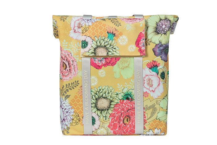 Basil Bloom Field 15-20L Bicycle Shopper Bag - Yellow - Image 6
