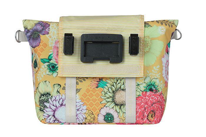 Basil Bloom Field 15-20L Bicycle Shopper Bag - Yellow - Image 9