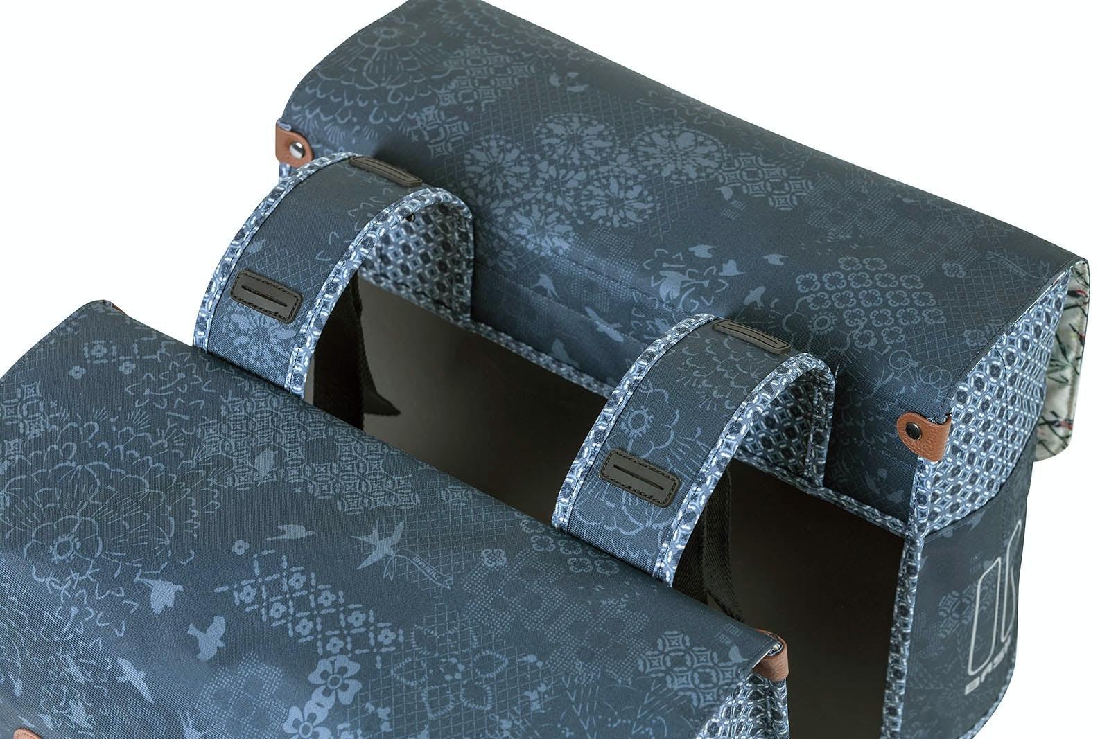 Basil Boheme 35L Double Bag - Indigo Blue - Image 3