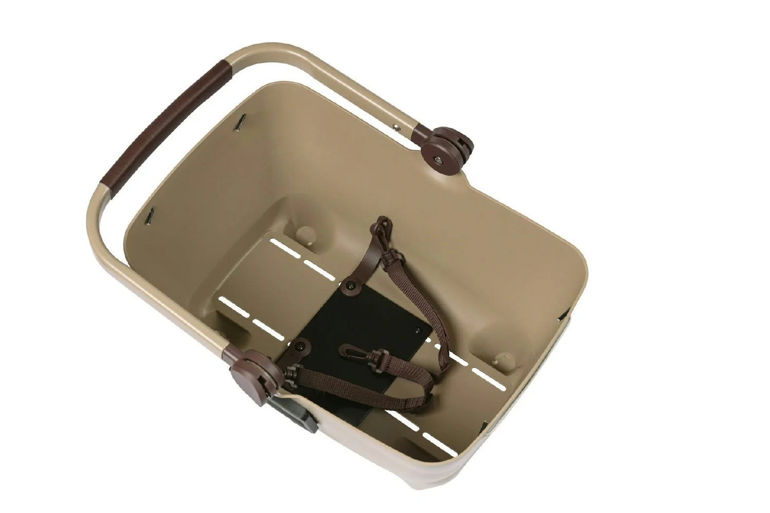 Basil BUDDY DOG Bicycle Basket KF 32L - Biscotti Brown - Image 4