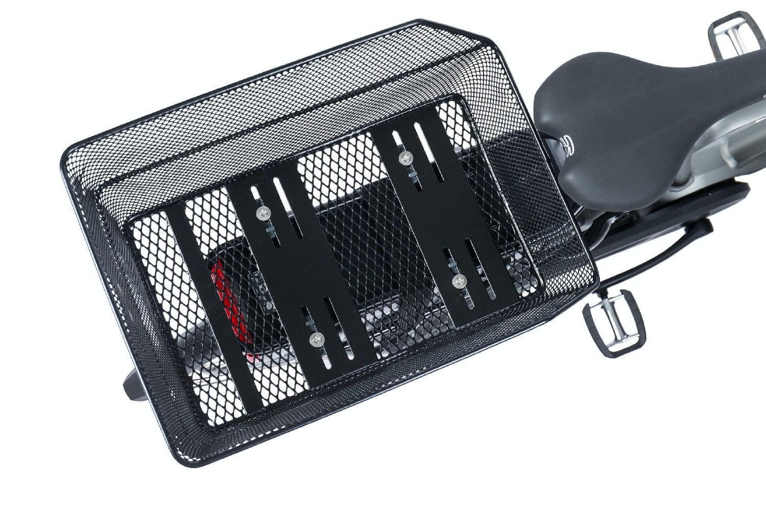 Basil Cento WSL - Bicycle Basket - Rear - Black - Image 3