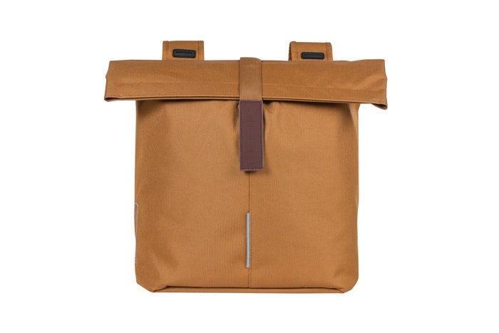 Basil City 28-32L Double Bag - Camel Brown - Image 2