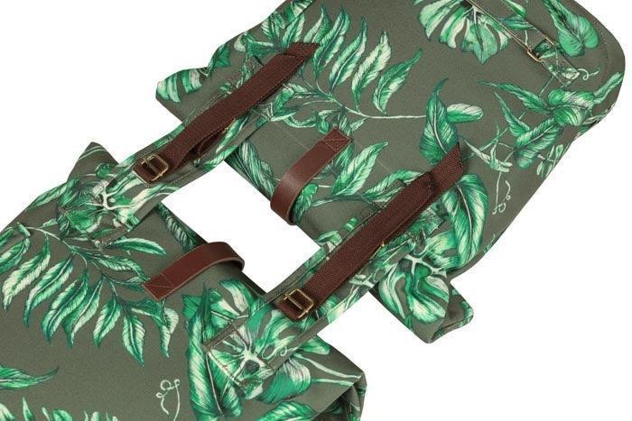 Basil Ever-Green 28-38L Double Bag - Thyme Green - Image 3