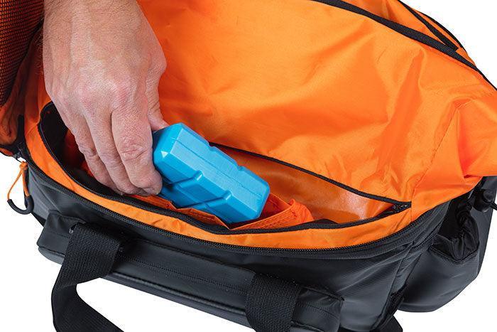 Basil Miles 9-36L Tarpaulin Trunkbag XL Pro - Black / Orange - Image 4