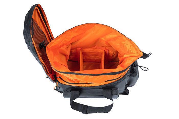 Basil Miles 9-36L Tarpaulin Trunkbag XL Pro - Black / Orange - Image 5