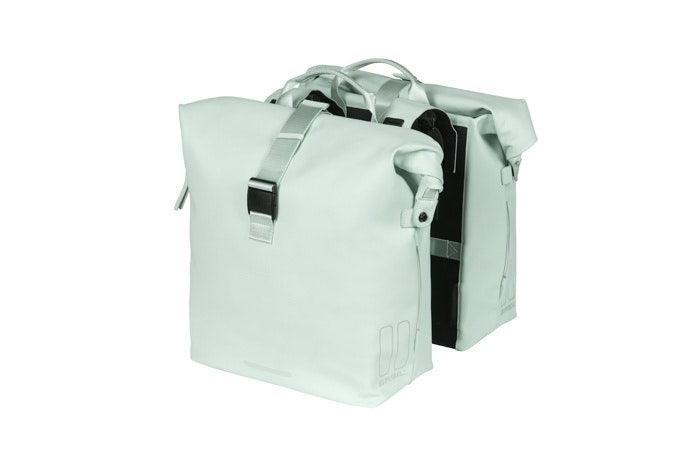 Basil Soho 41L Double Bag Nordlicht - Pastel Green - Image 4