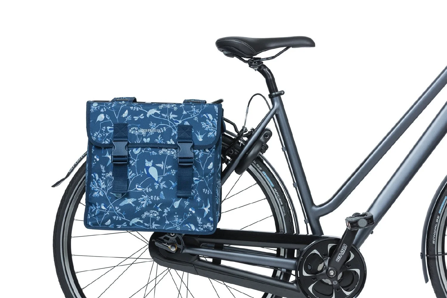 BASIL Wanderlust Double Bag 35L - Indigo Blue - Image 5