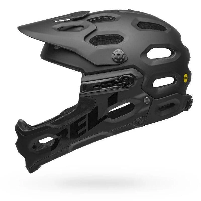 Bell Super 3R (MIPS) MTB Helmet - Matt Black / Grey - Image 7