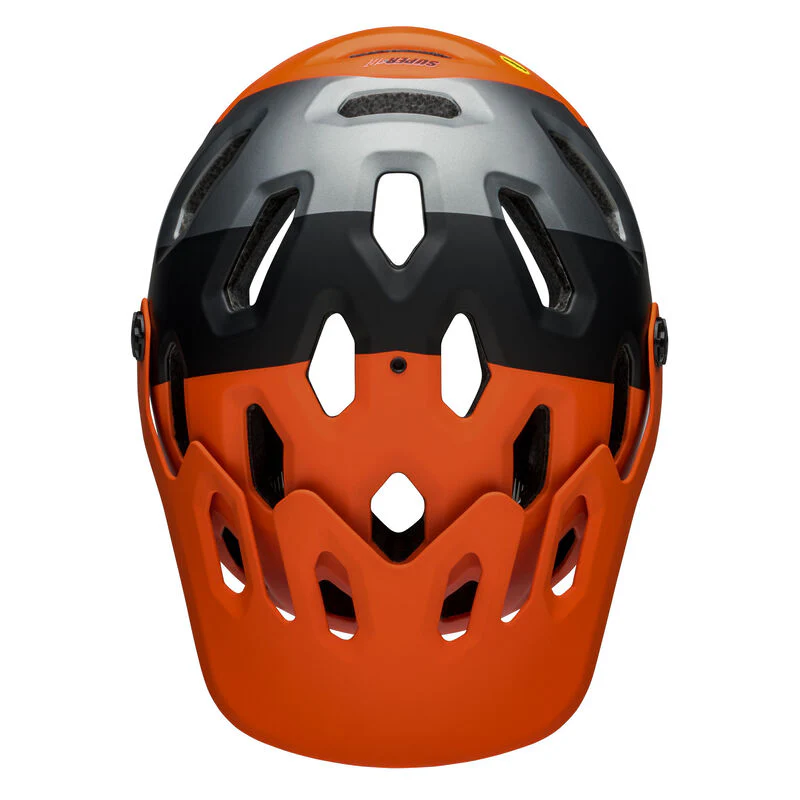 Bell Super 3R (MIPS) MTB Helmet - Matt Orange / Black - Image 5
