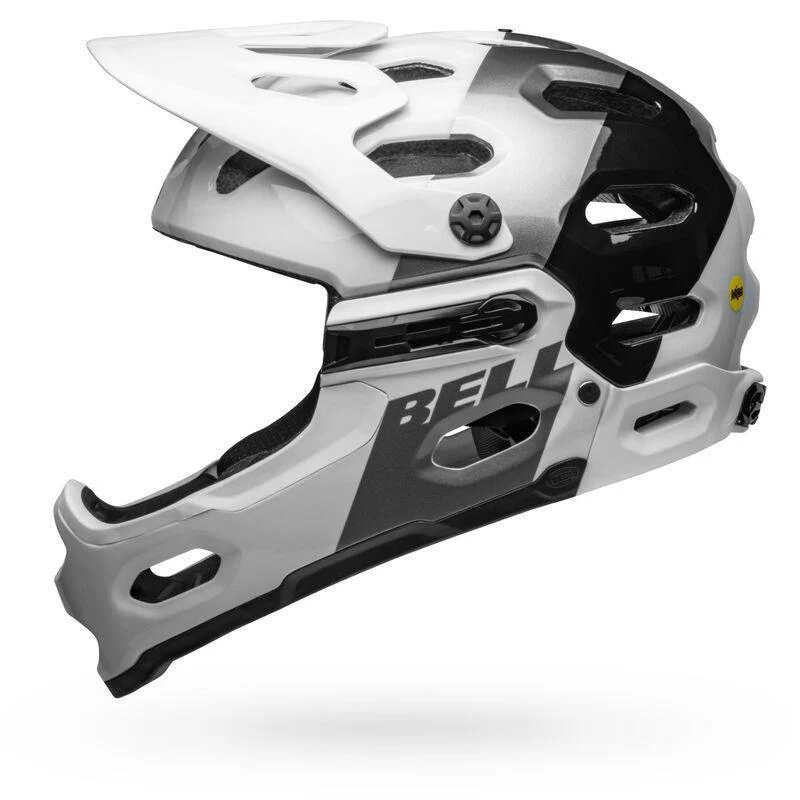 Bell Super 3R (MIPS) MTB Helmet - White / Black - Image 10