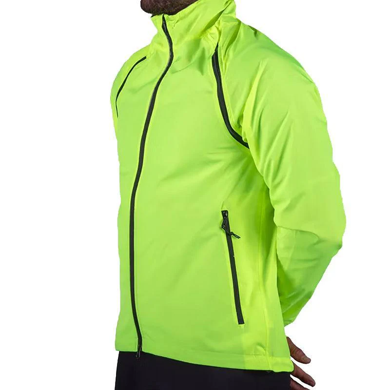 Bellwether Mens Velocity Convertible Jacket - Hi-Vis - Image 2
