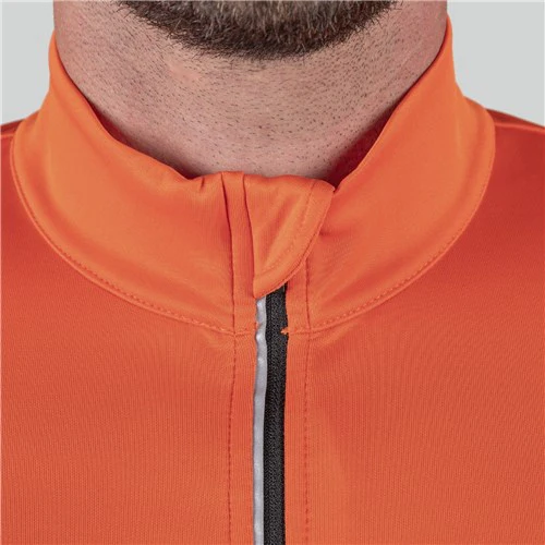 Bellwether Thermal Long Sleeve Jersey - Orange - Image 5