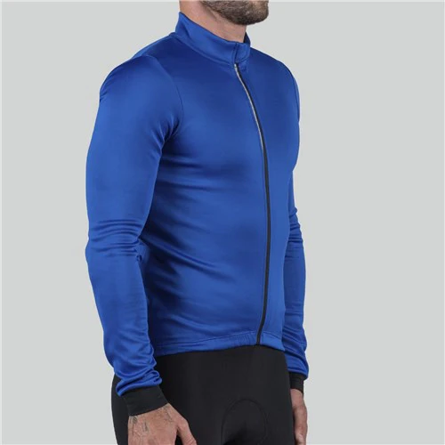 Bellwether Thermal Long Sleeve Jersey - Royal Blue - Image 2