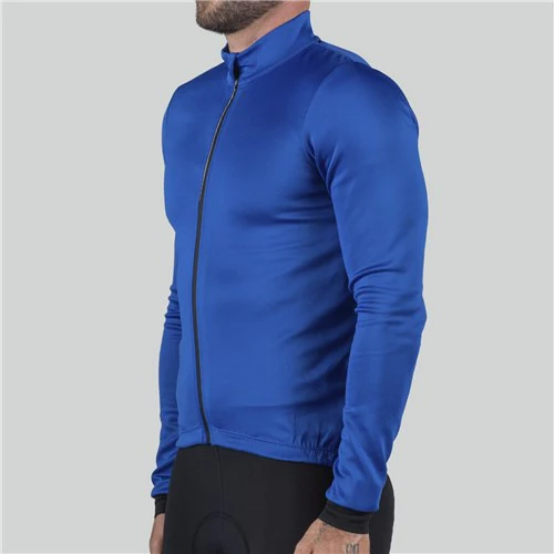 Bellwether Thermal Long Sleeve Jersey - Royal Blue - Image 3