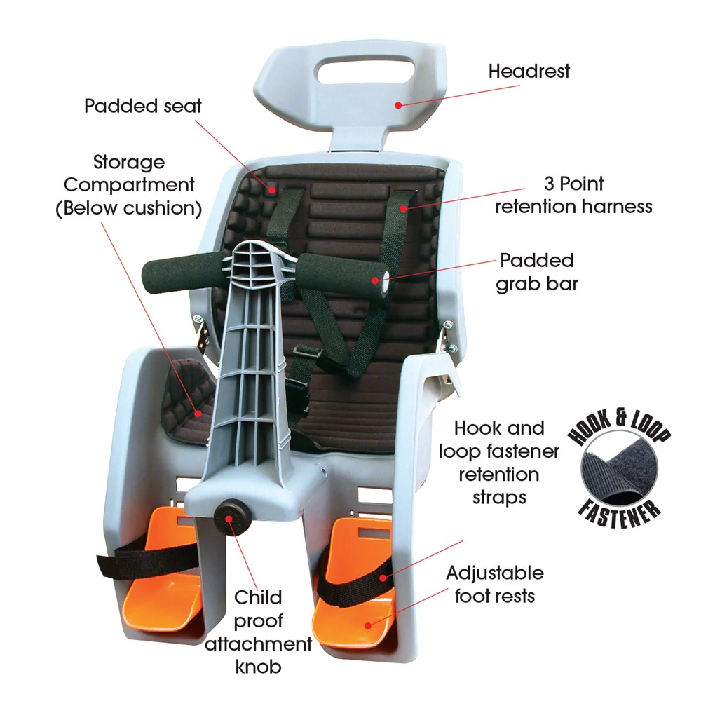 Beto Baby Seat Deluxe - Disc Brake - Image 3
