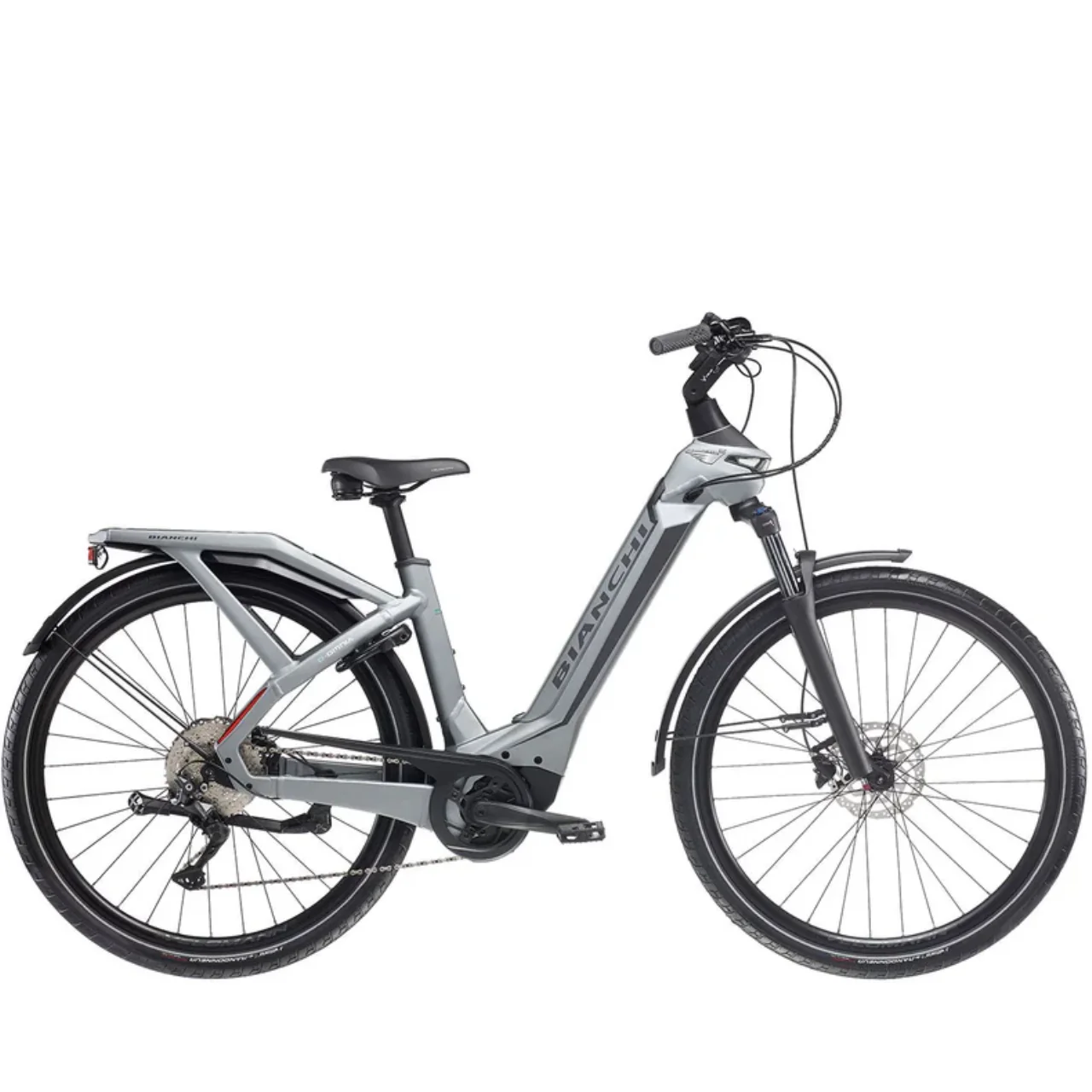 Bianchi E-Omnia C Type Electric Bike - Nexus 5Sp (Ex-Demo) - Metal grey