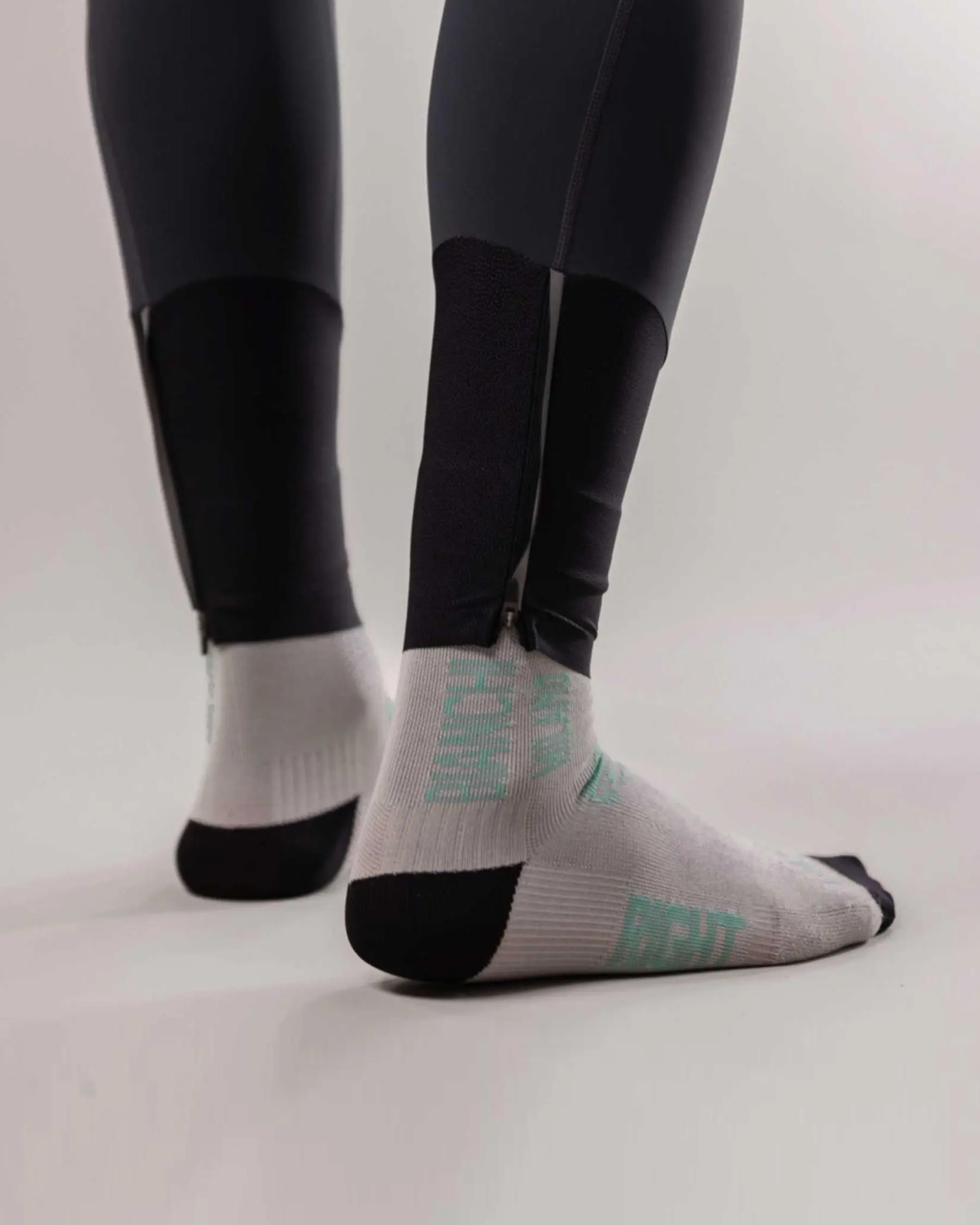 Bianchi Milano Tech Gravel Thermo Bib Tights Large - Grey - Image 3