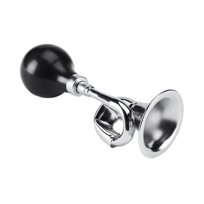 Bike Lane Bugle Horn - Silver