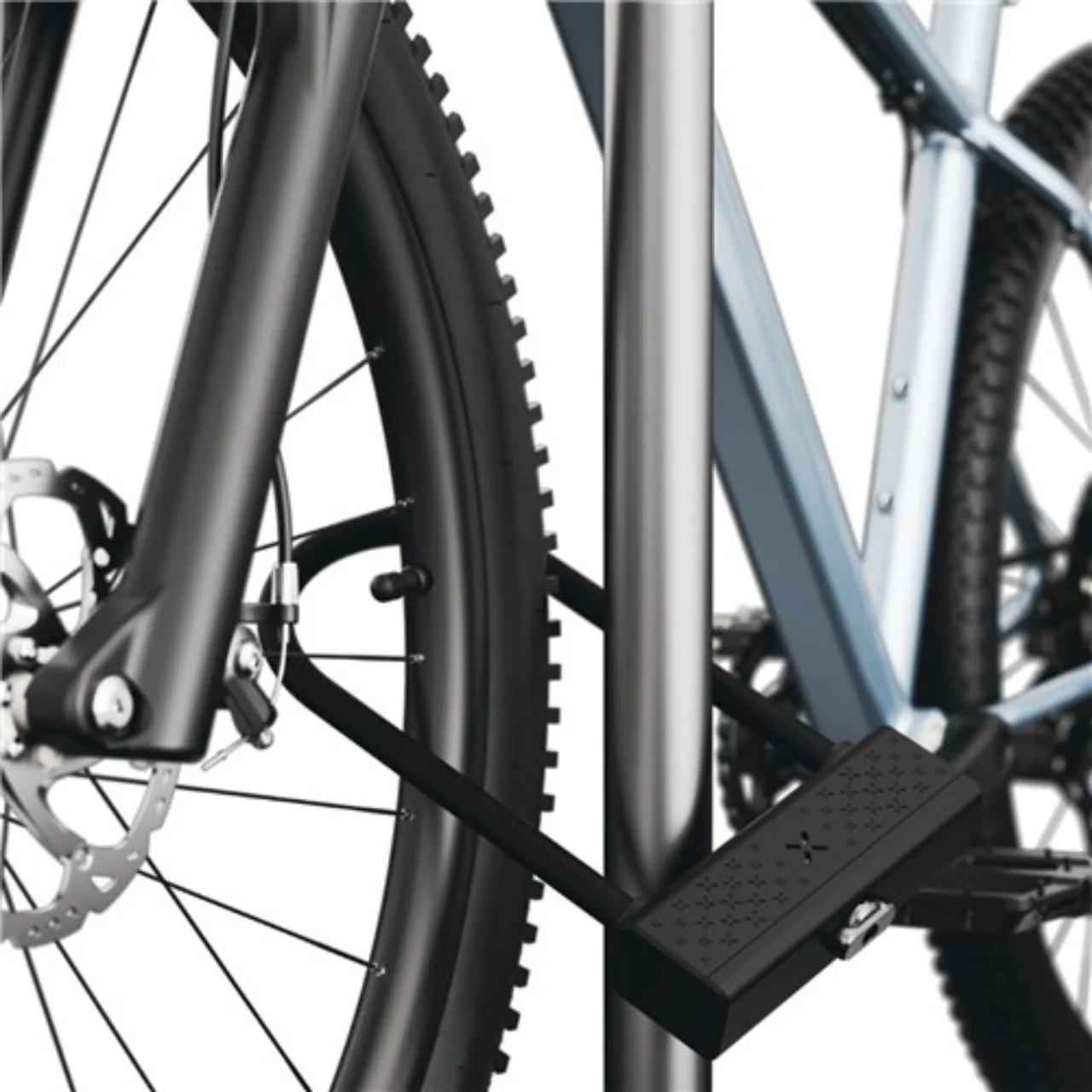 Black X Rock Solid Smart U Lock - Image 3
