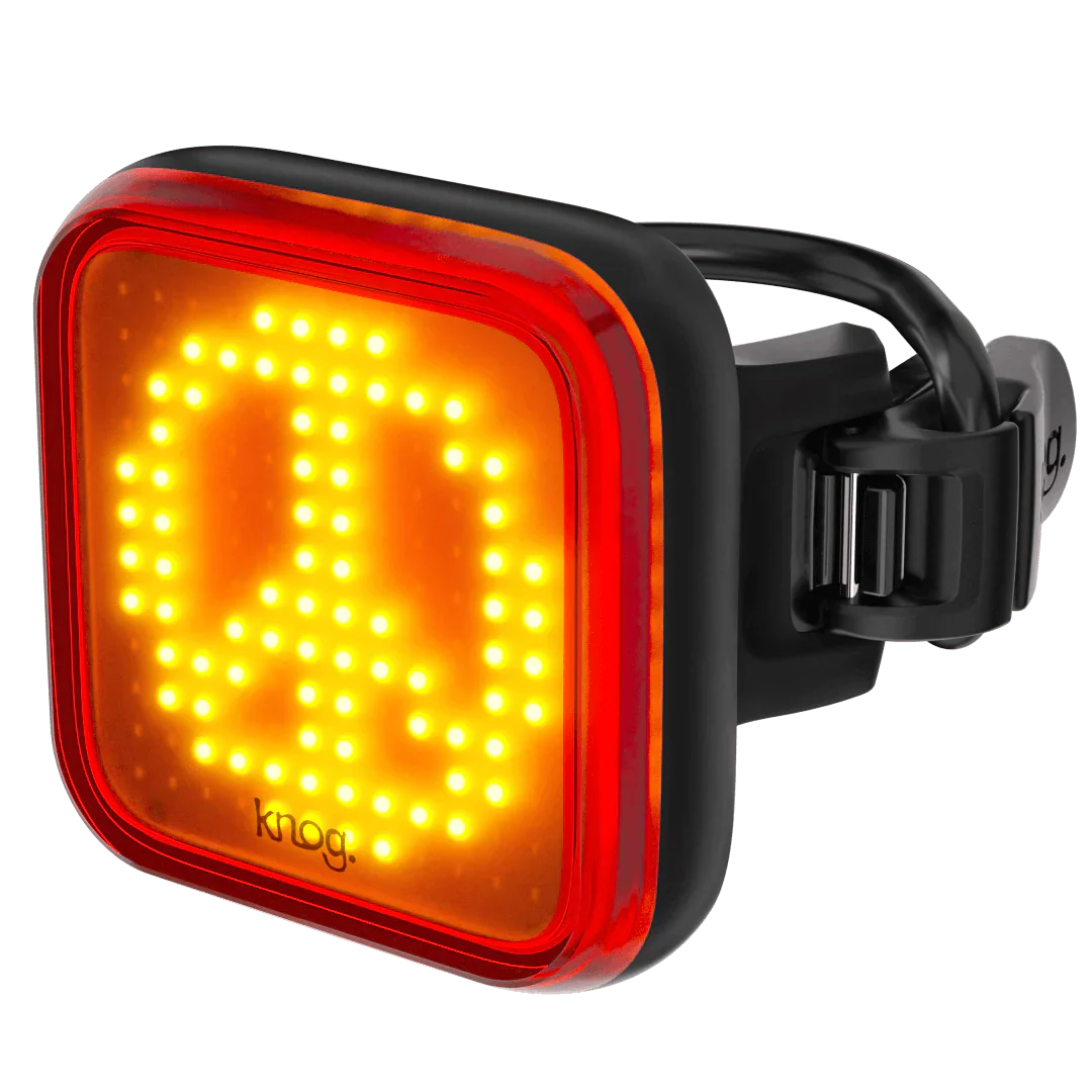 Blinder Rear Bike Light - Peace