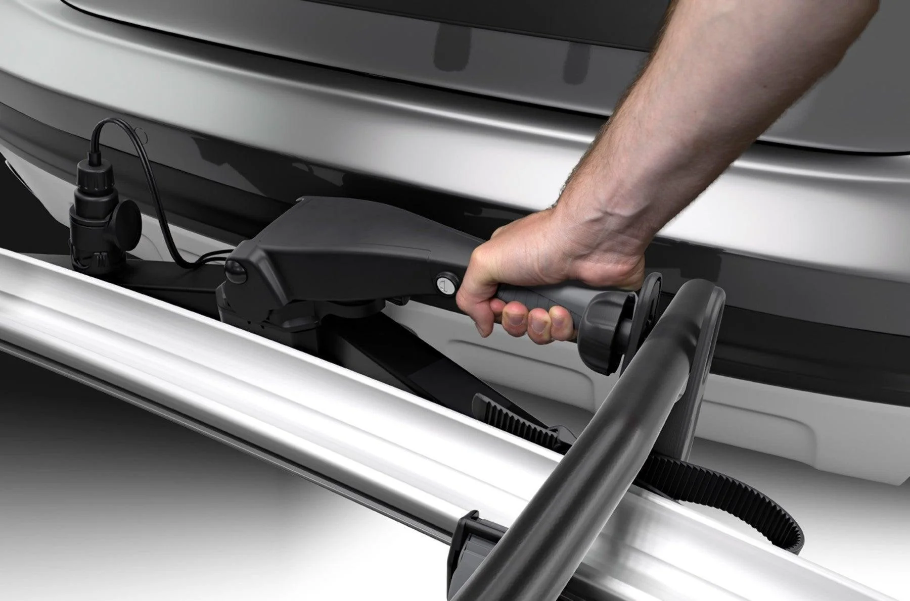 Thule VeloSpace XT 2 Aluminium/Black - Towball - Image 2
