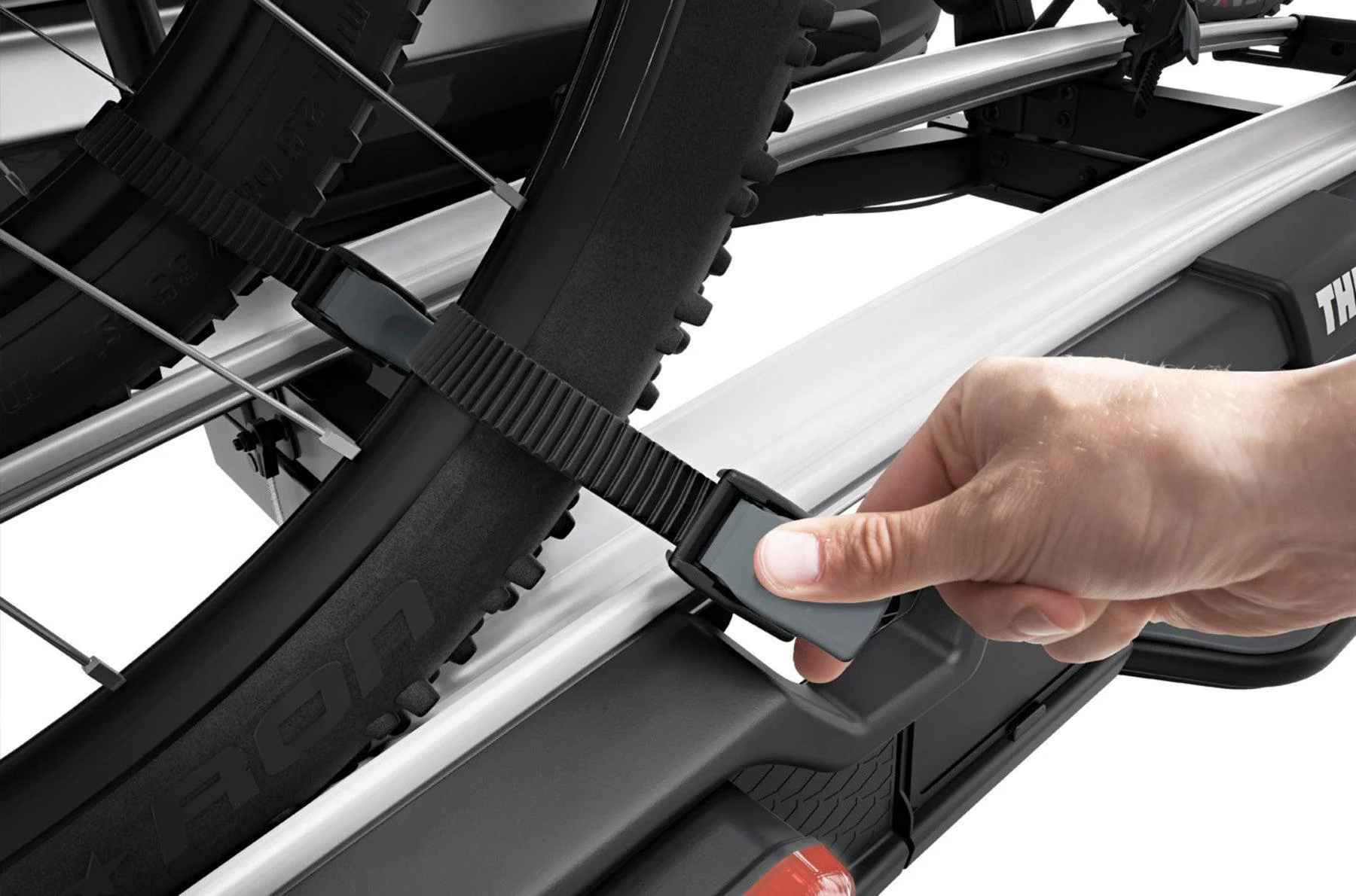 Thule VeloSpace XT 2 Aluminium/Black - Towball - Image 5