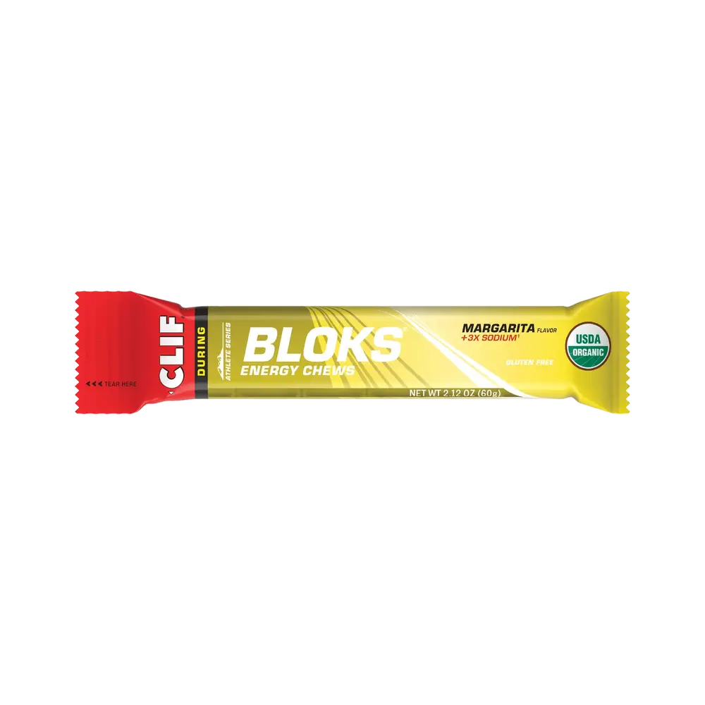 CLIF BLOKS Energy Chews - Margarita + 3x Sodium