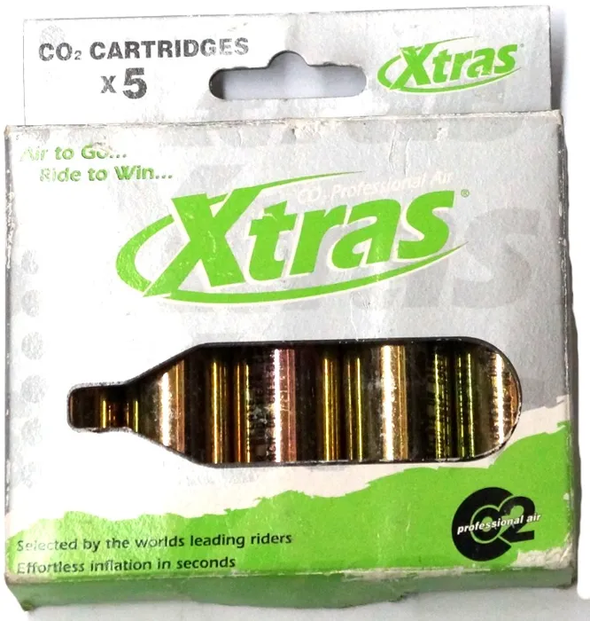 CO2 Threadless Cartridges 16g - 5 Pieces