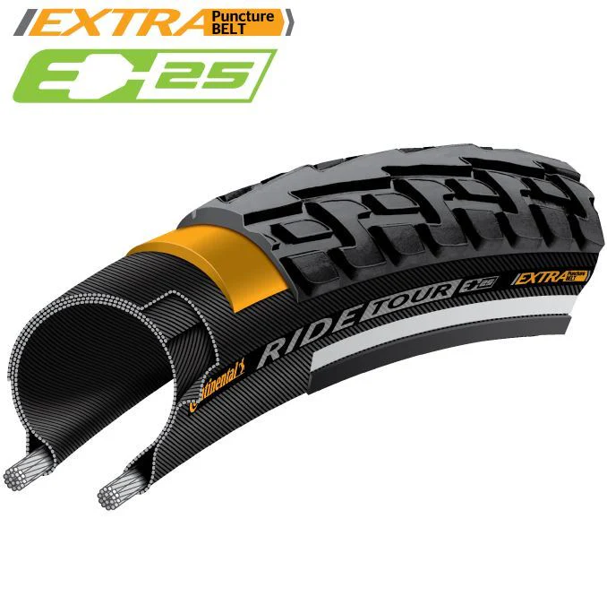 Continental Ride Tour 700c Tyre - Black