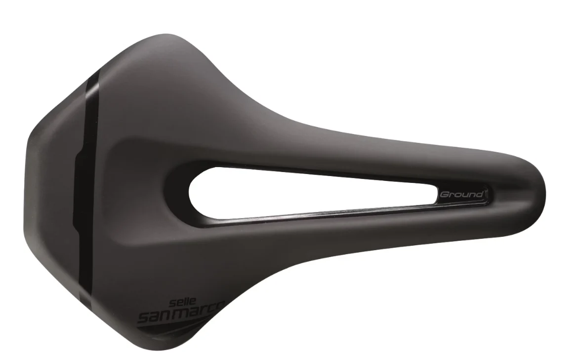 Selle San Marco Saddle - Ground Short Sport Wide Black