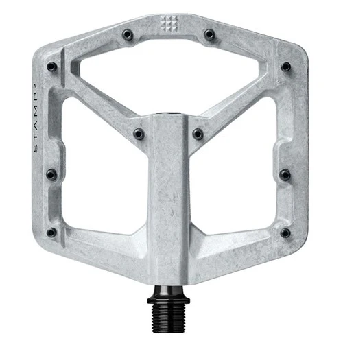 CrankBrothers Stamp 2 Large Pedals Gen 2 - Raw Silver