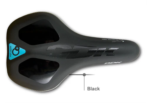 DDK Saddle D8102MF - Trekking - HI-TEN Steel Rail - 265mm X 162mm