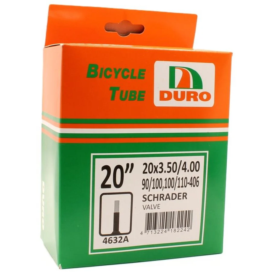 Duro Tube Inner Tube - Schrader Valve - 20" x 3.50-4.00"
