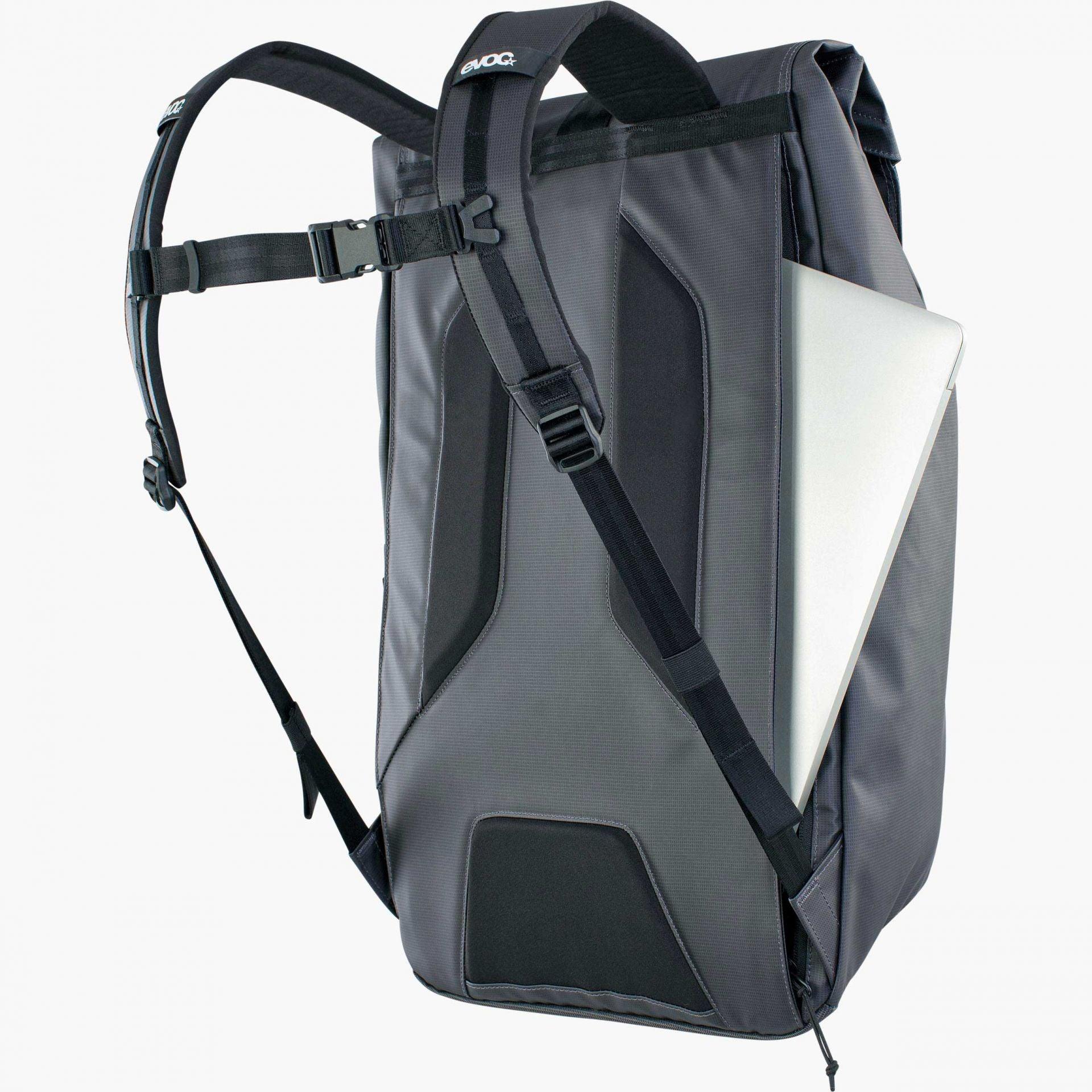 Evoc Duffle Backpack 26L - Carbon Grey / Black - Image 6
