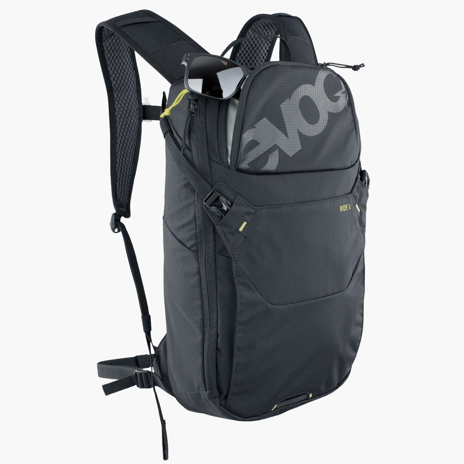 EVOC Ride 8L Backpack with 2L Bladder - Black - Image 4
