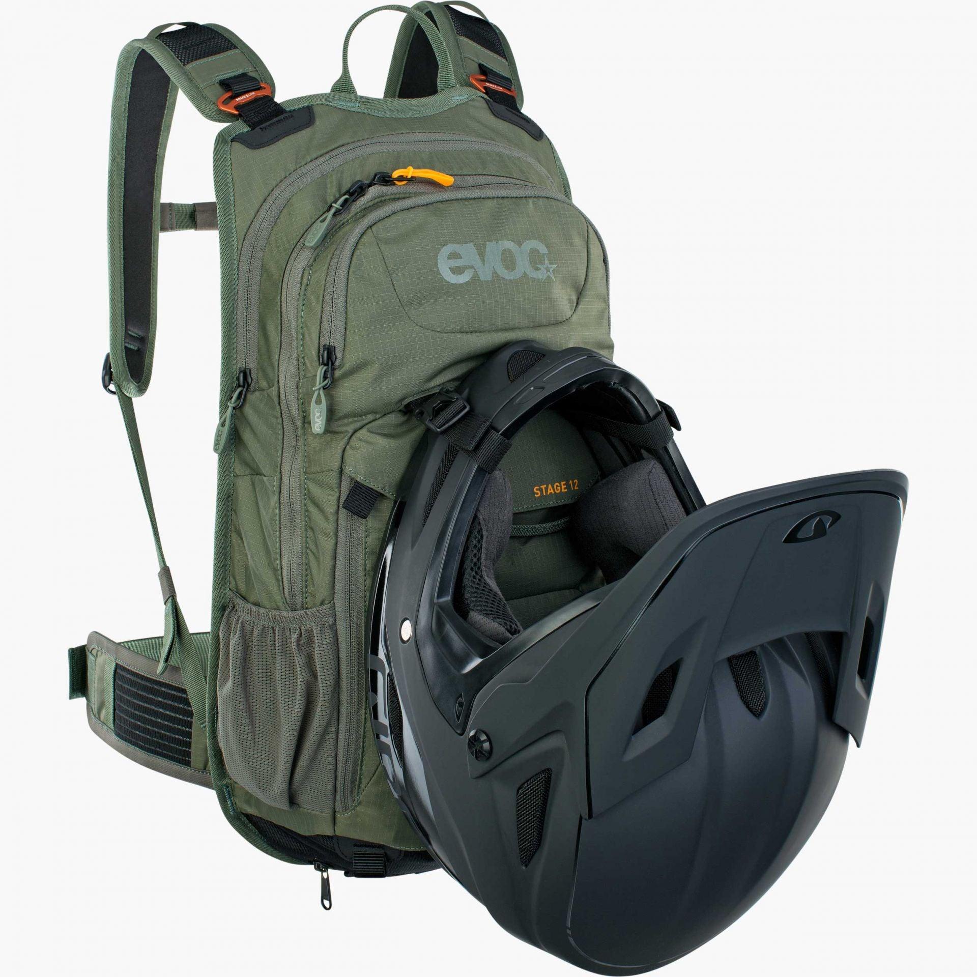 Evoc Stage 12L Hydration Pack - Dark Olive - Image 3